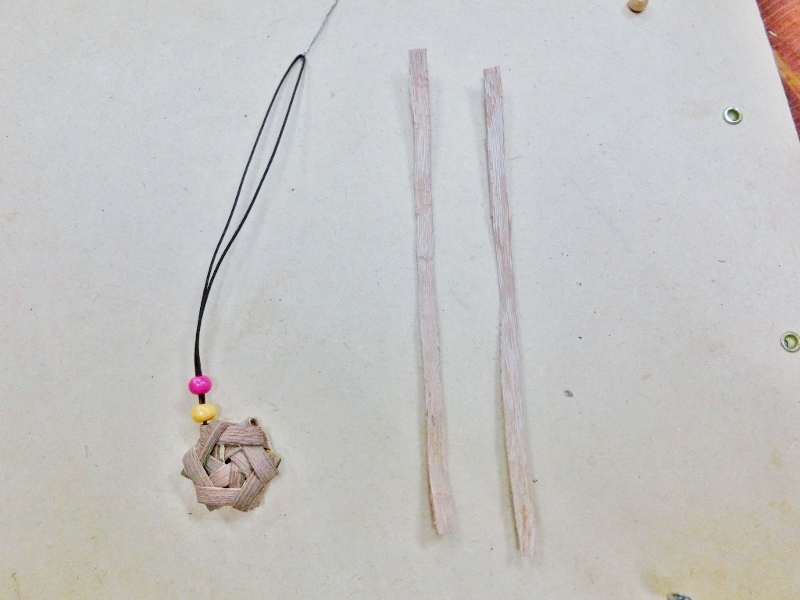 奥会津　三島町　編み組細工　体験